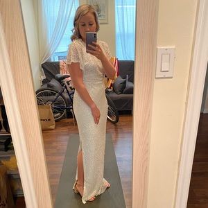 Sequin Adrianna Papell gown